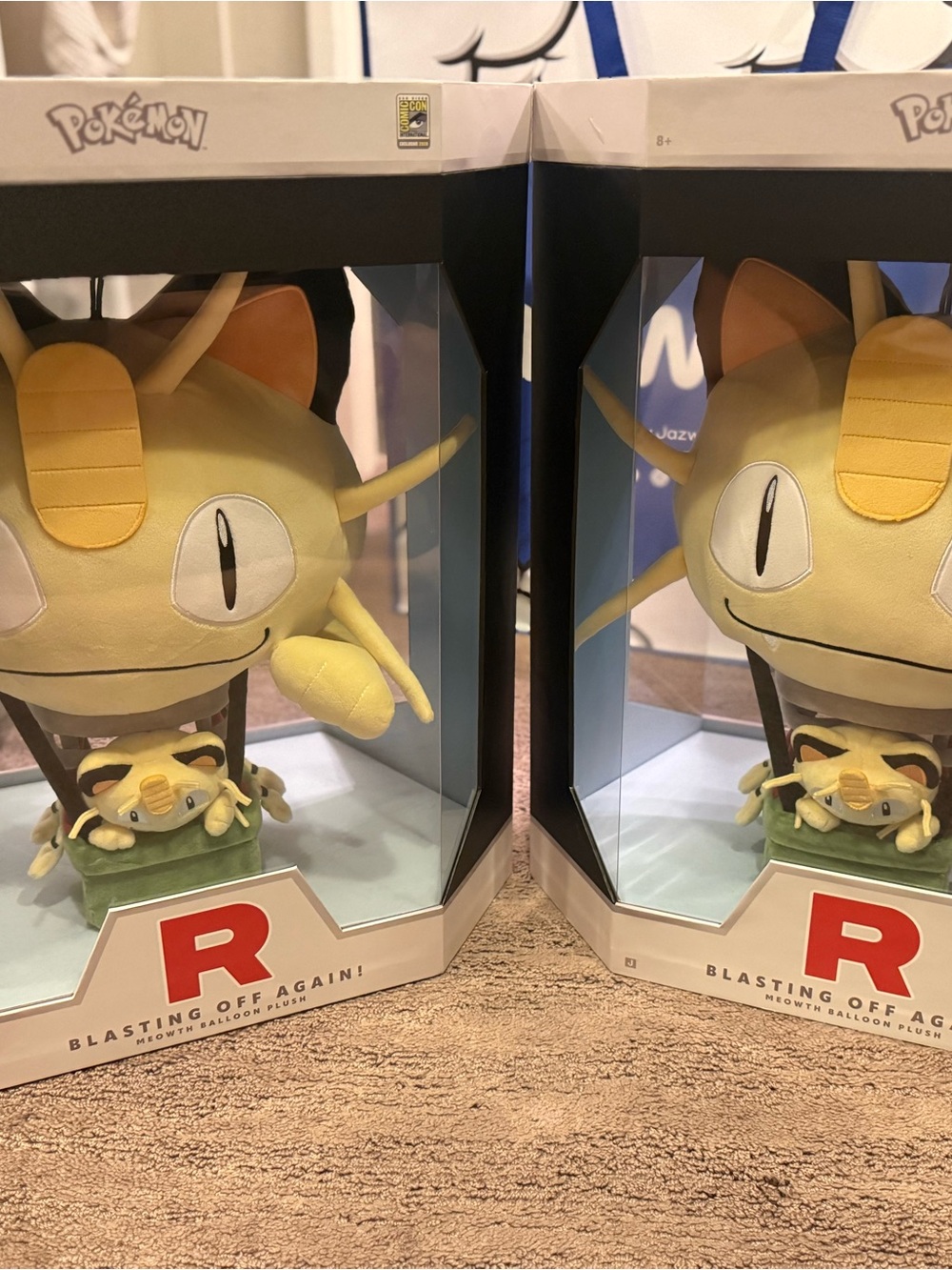 Meowth Balloon Plush - Yellow Collector Plush